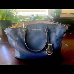 Blue Michael kors bag